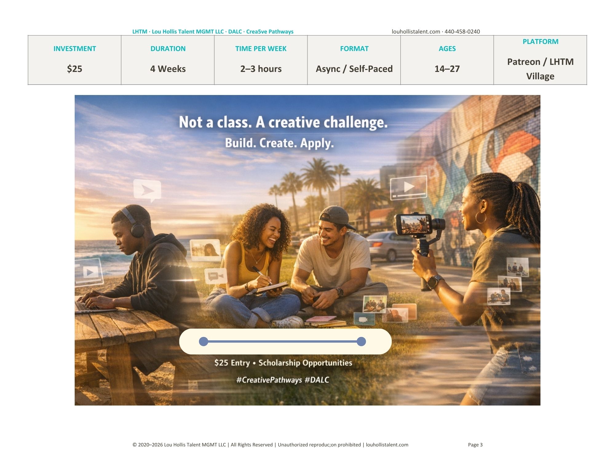CREATIVE PATHWAYS APPRENTICESHIP - 3